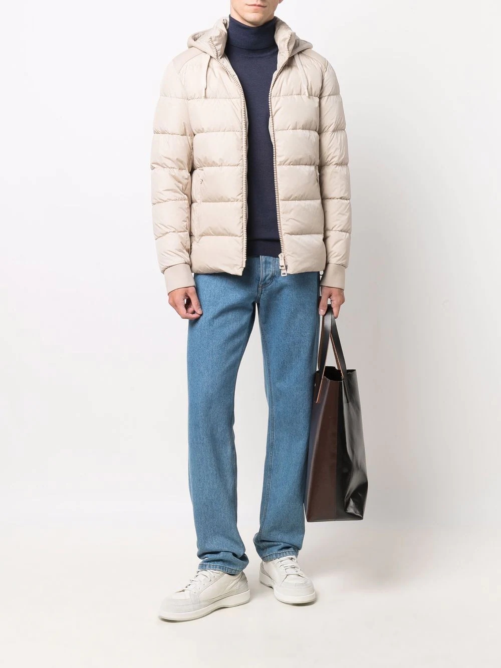 hooded puffer jacket - 2