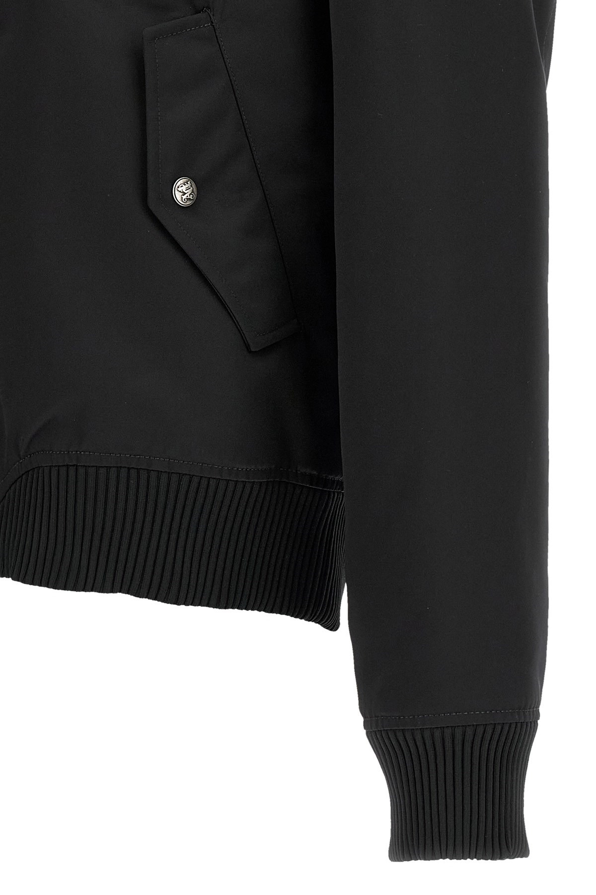 'Curved Logo' bomber jacket - 4