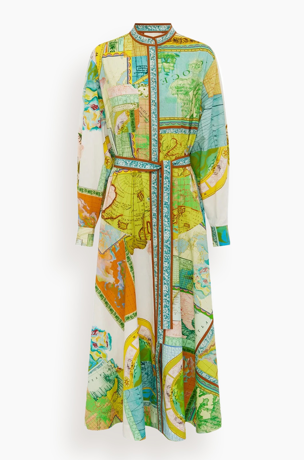 Atlas Shirtdress in Multi - 1