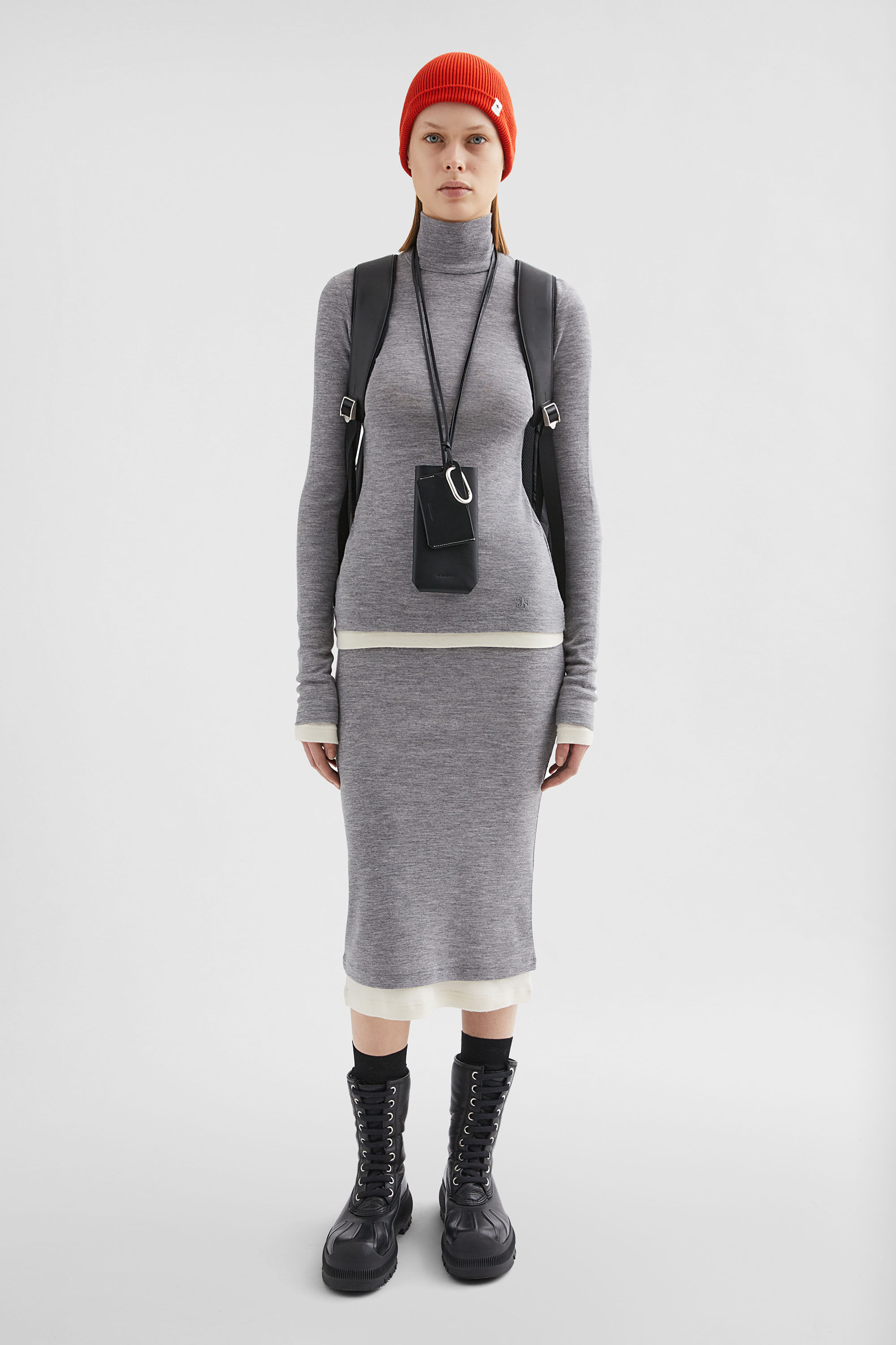 Lightweight Wool Layered T-Shirt - 6