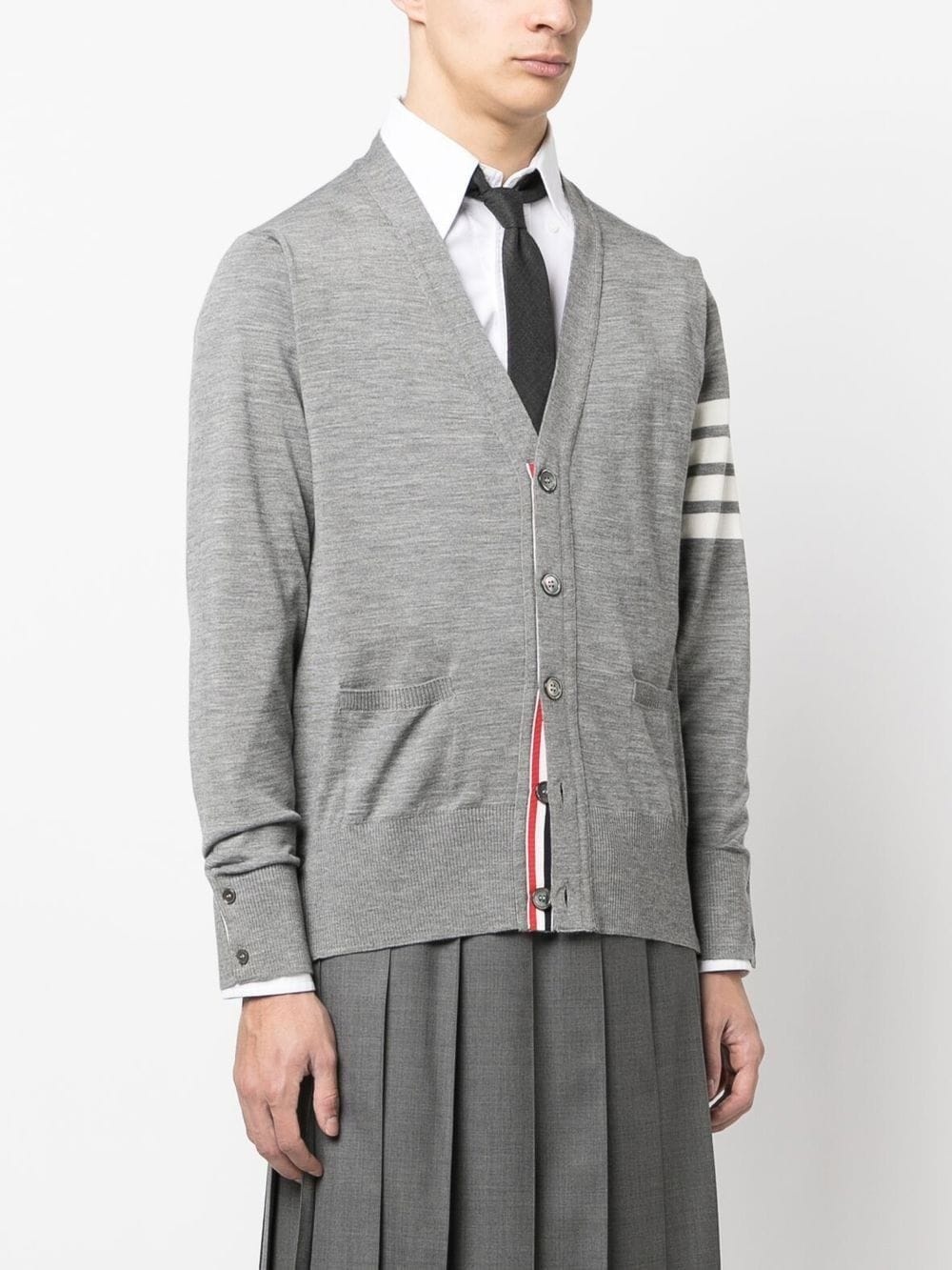 V-neck cardigan - 3