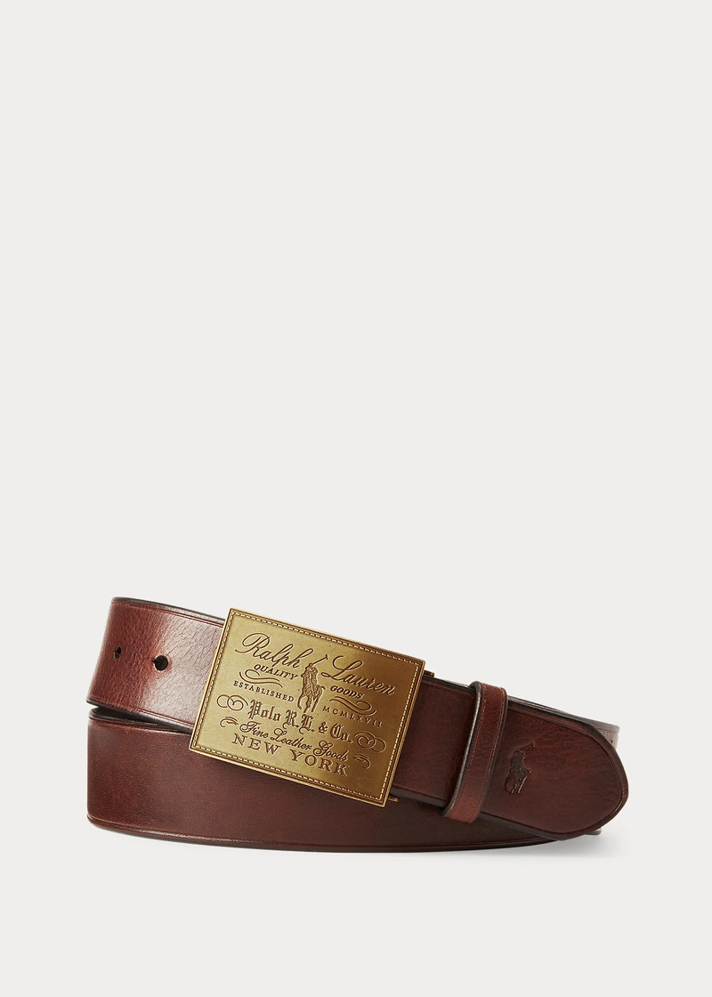 Heritage Plaque-Buckle Belt 1