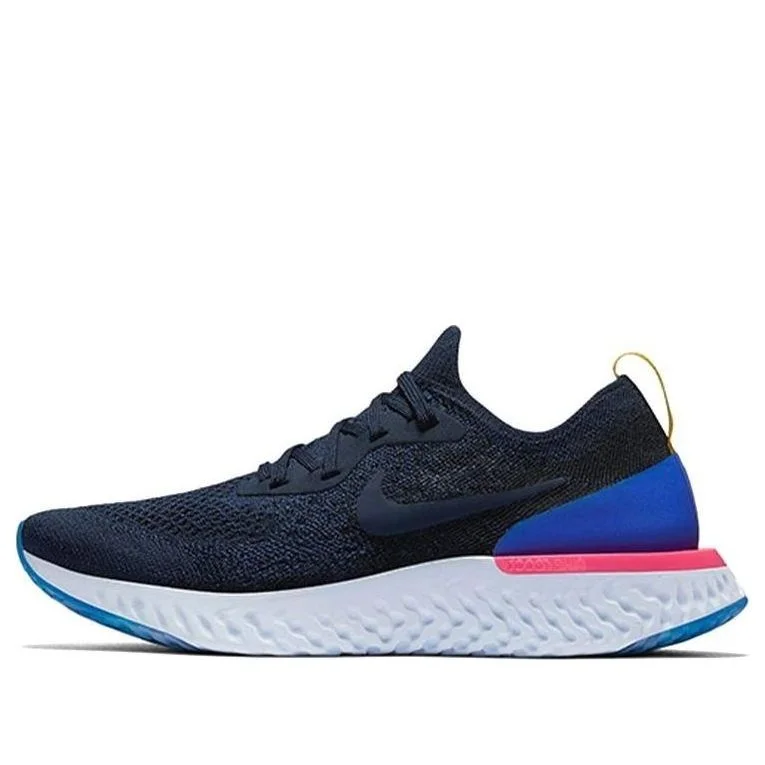 (WMNS) Nike Epic 반응 Flyknit 'College Navy' AQ0070-400 - 1