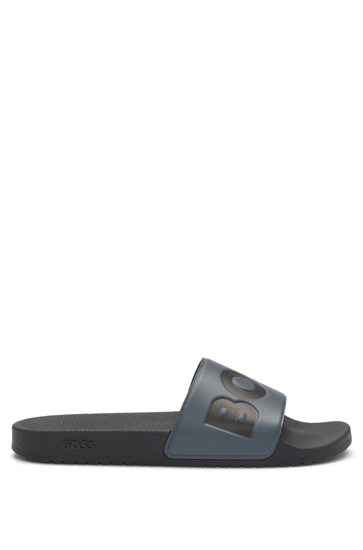 ITALIAN-MADE SLIDES WITH LARGE LOGO DETAIL - 1