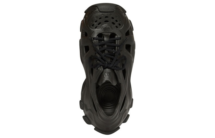 BALENCIAGA｜SNEAKERS (702421 W3CES 1000) BALENCIAGA Balenciaga HD Lace Up Cut Out Sneakers 'Black