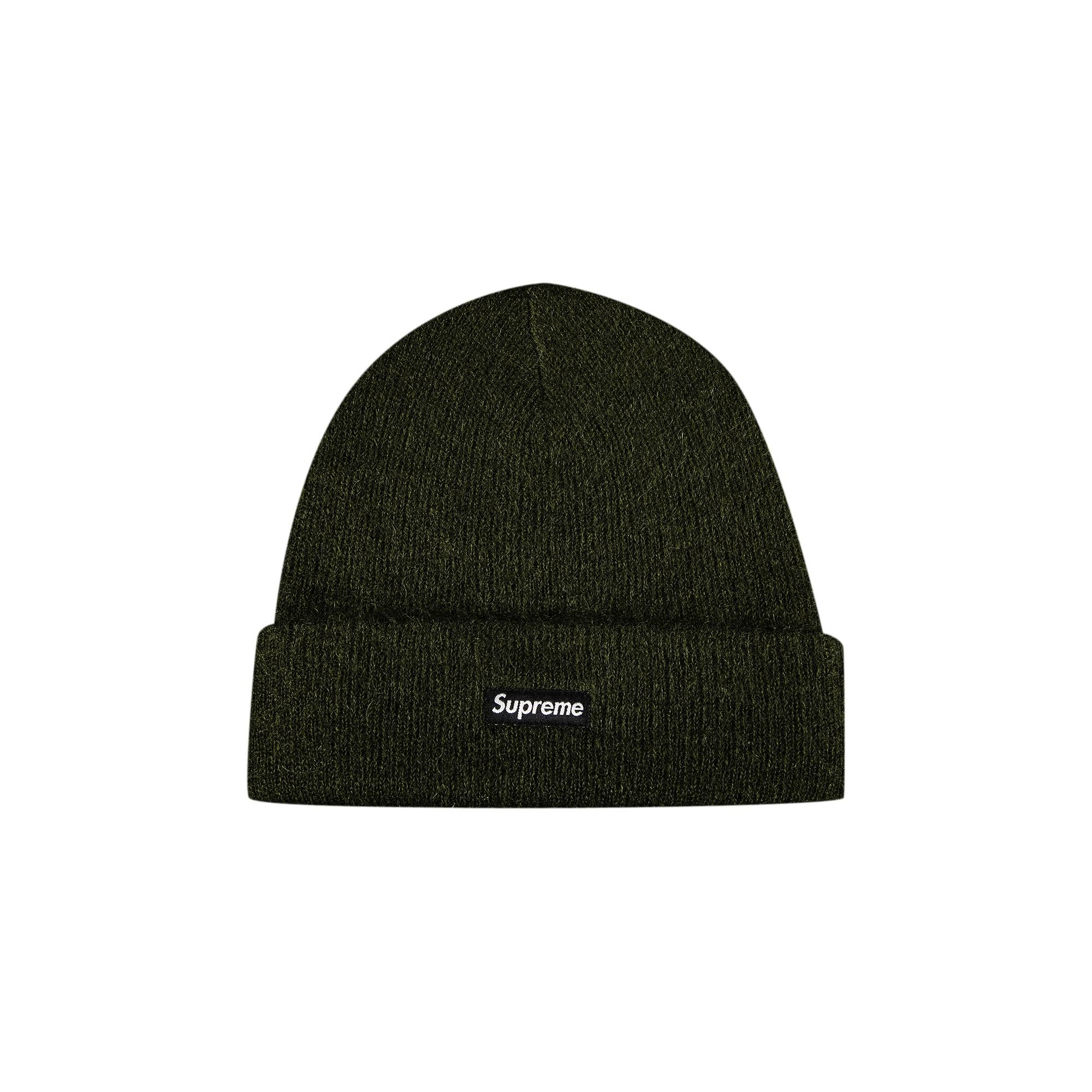 Supreme Mohair Beanie 'Olive' - 1