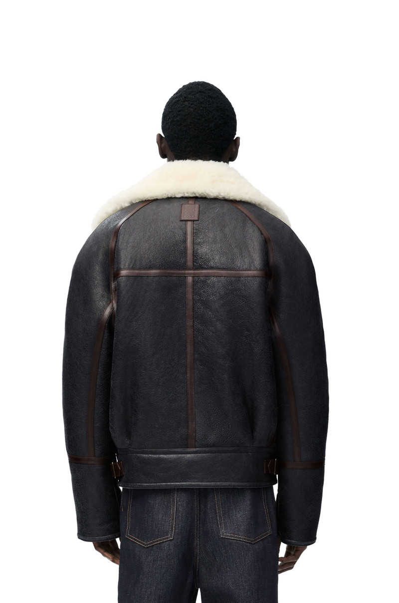 Aviator jacket in shearling 4