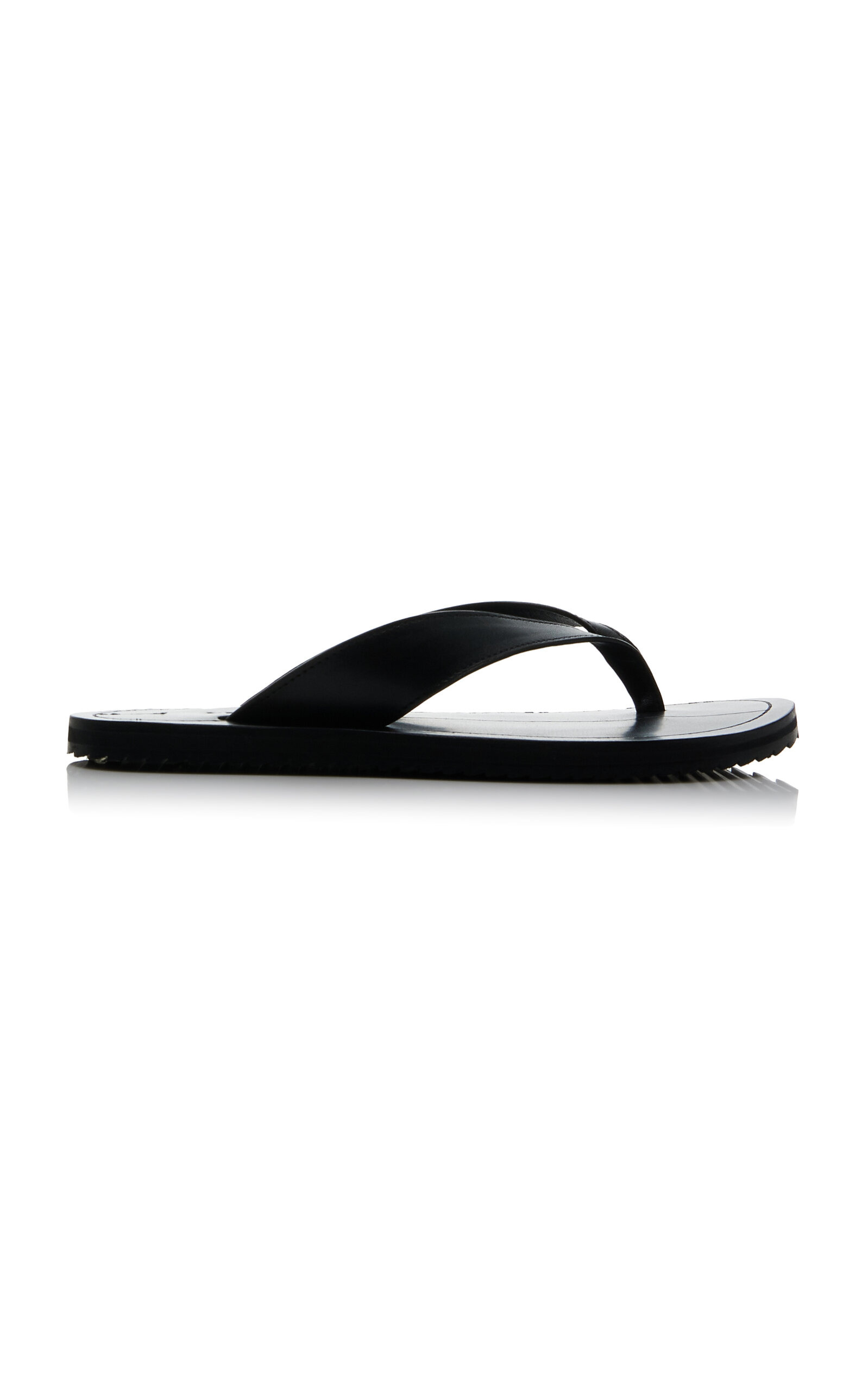 Flora Leather Sandals black - 1
