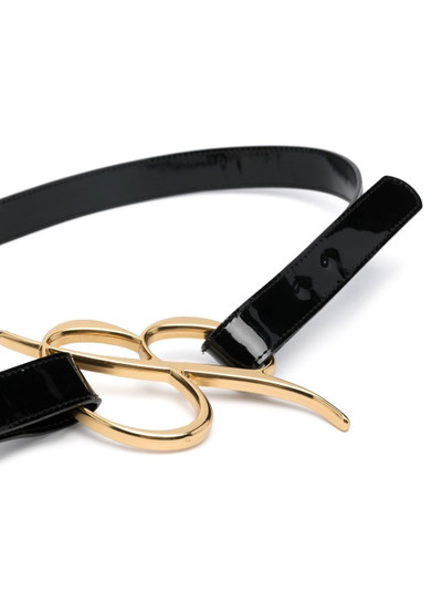Blumarine gold-toned letter logo belt outlook