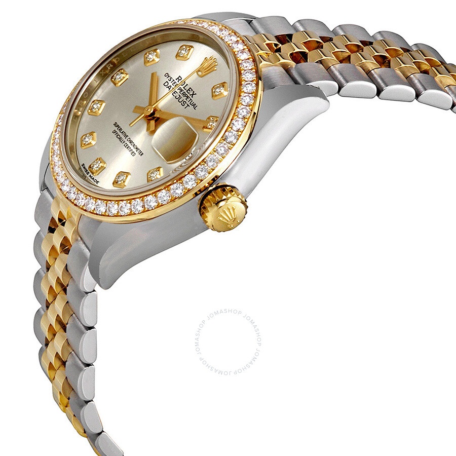 Rolex Lady Datejust Silver Diamond Dial Automatic Watch 279383SDJ - 2