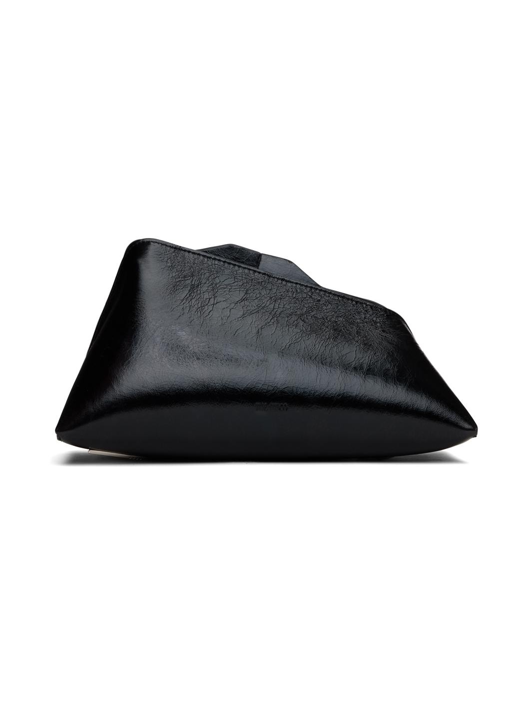 Black '8.30PM' Oversized Clutch - 1