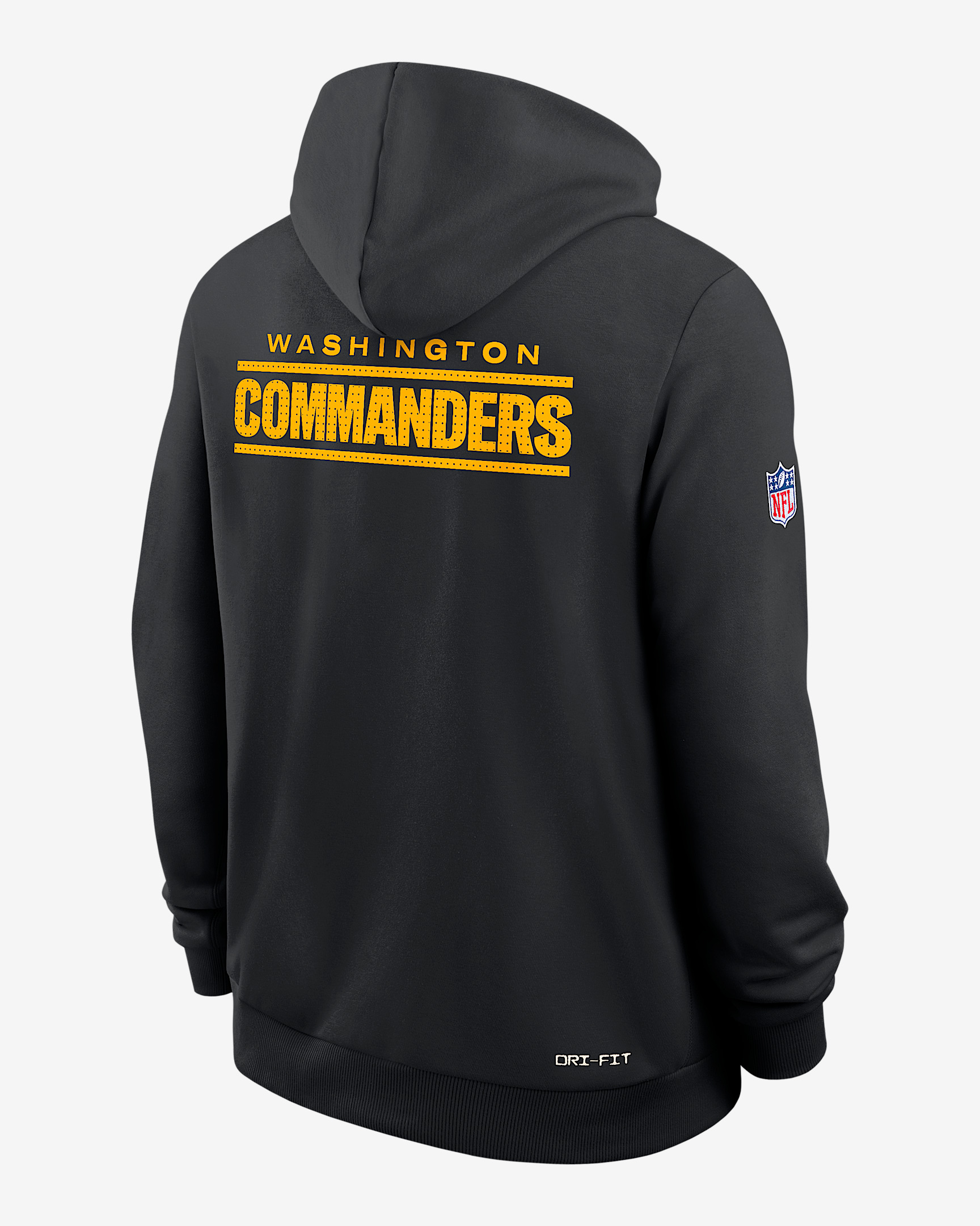 Washington Commanders Initial Home Sideline Men's Nike Dri-FIT NFL Pullover Hoodie - 2