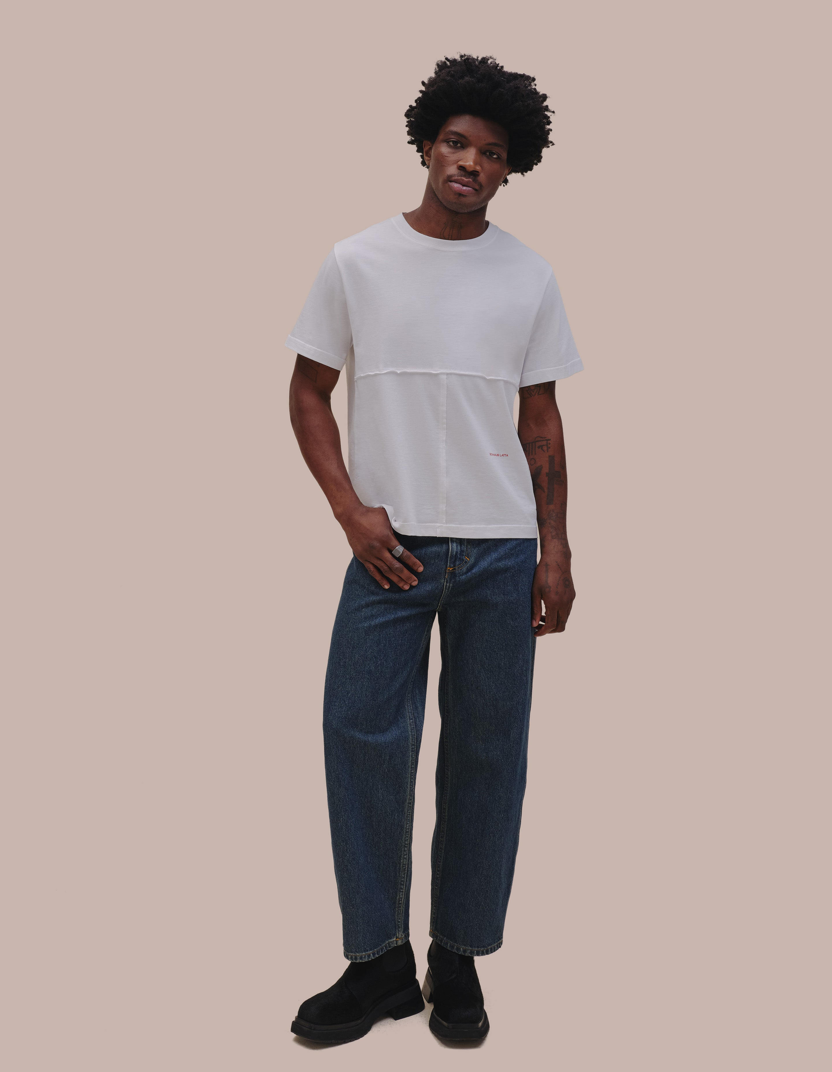 LAPPED TEE - 4