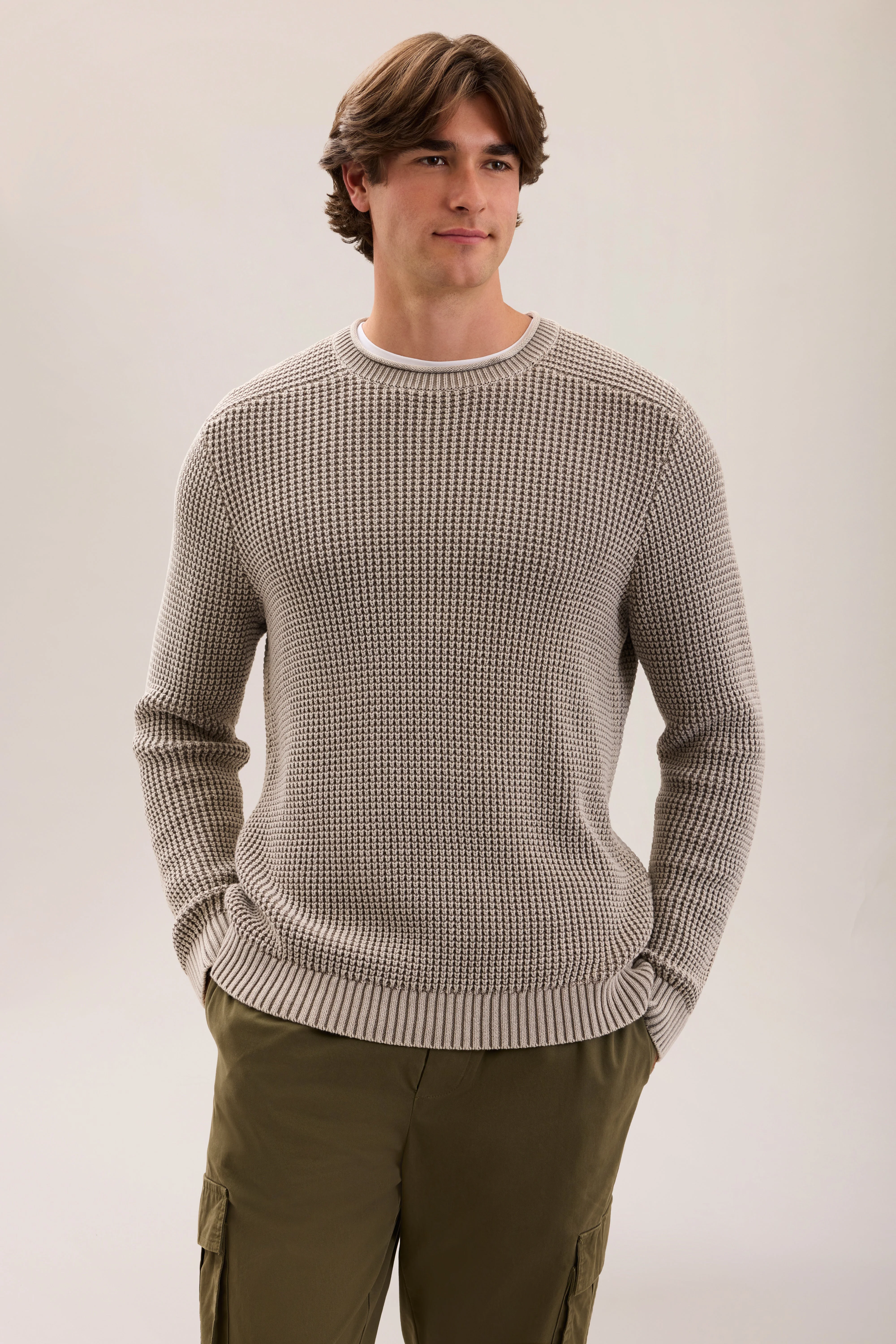 Sunbleached Roll Neck Sweater - 1