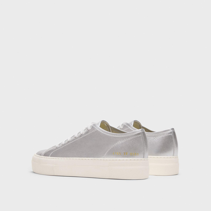 Common Projects Women’s Tournament Low-Top Super Platform Sneakers 4