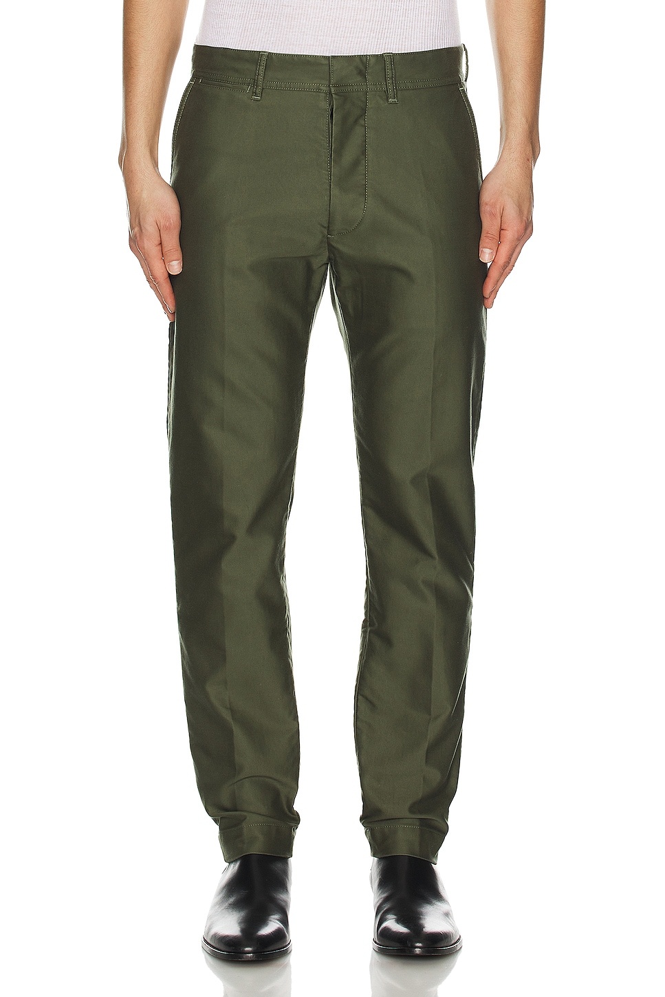 Compact Cotton Chino Pant - 3