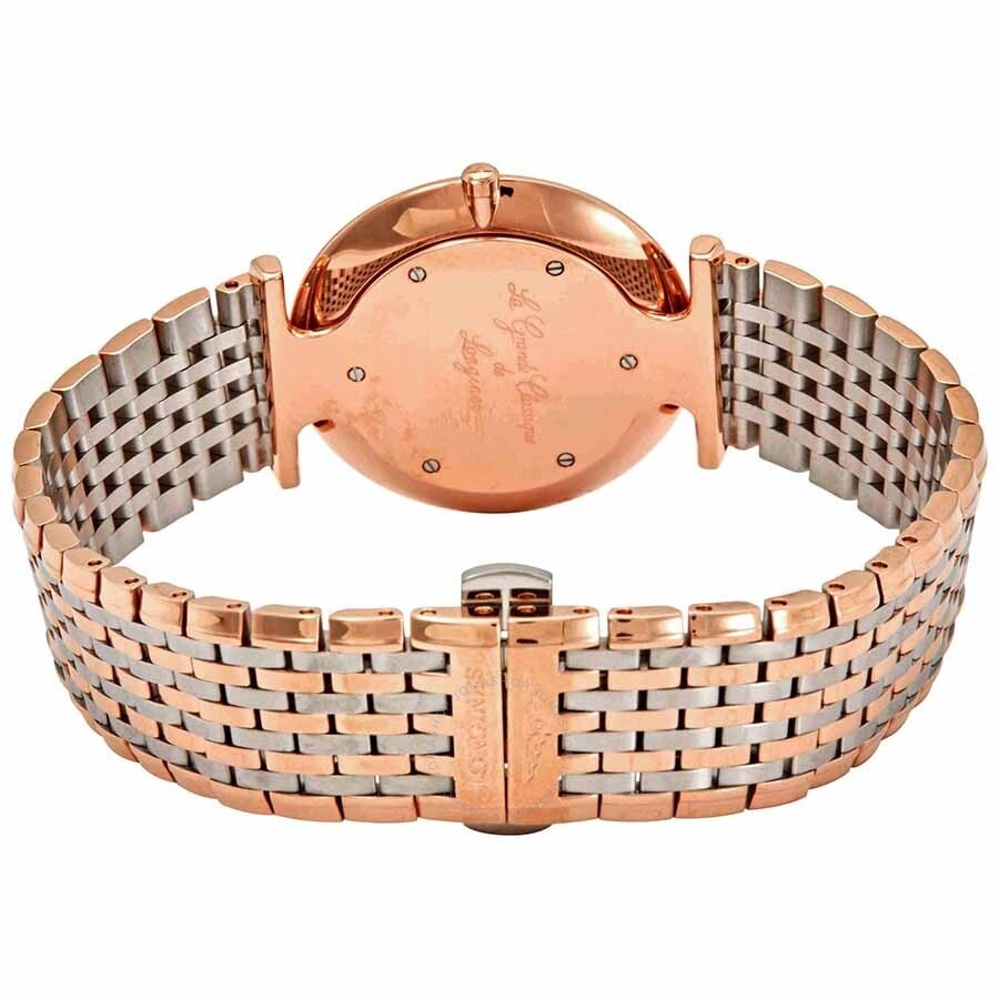 Longines La Grande Classique White Dial Rose Gold-tone Ladies Watch L4.709.1.21.7 - 3
