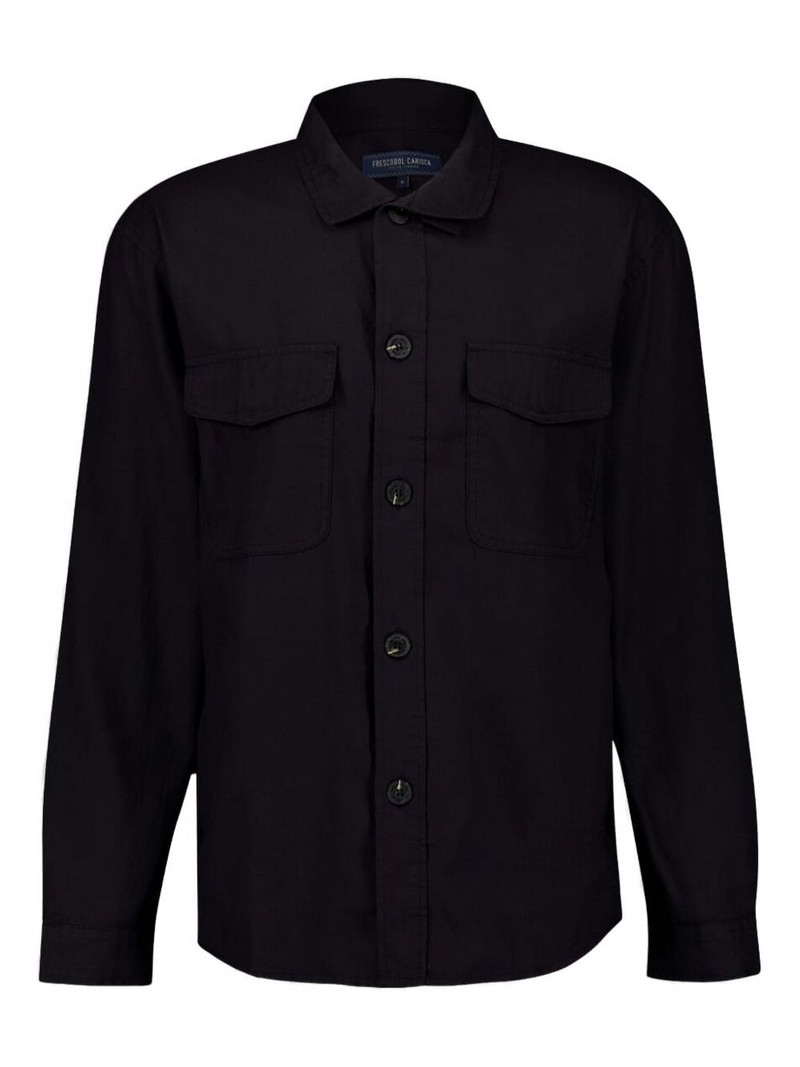Nuno long-sleeves pocket shirt jacket 1