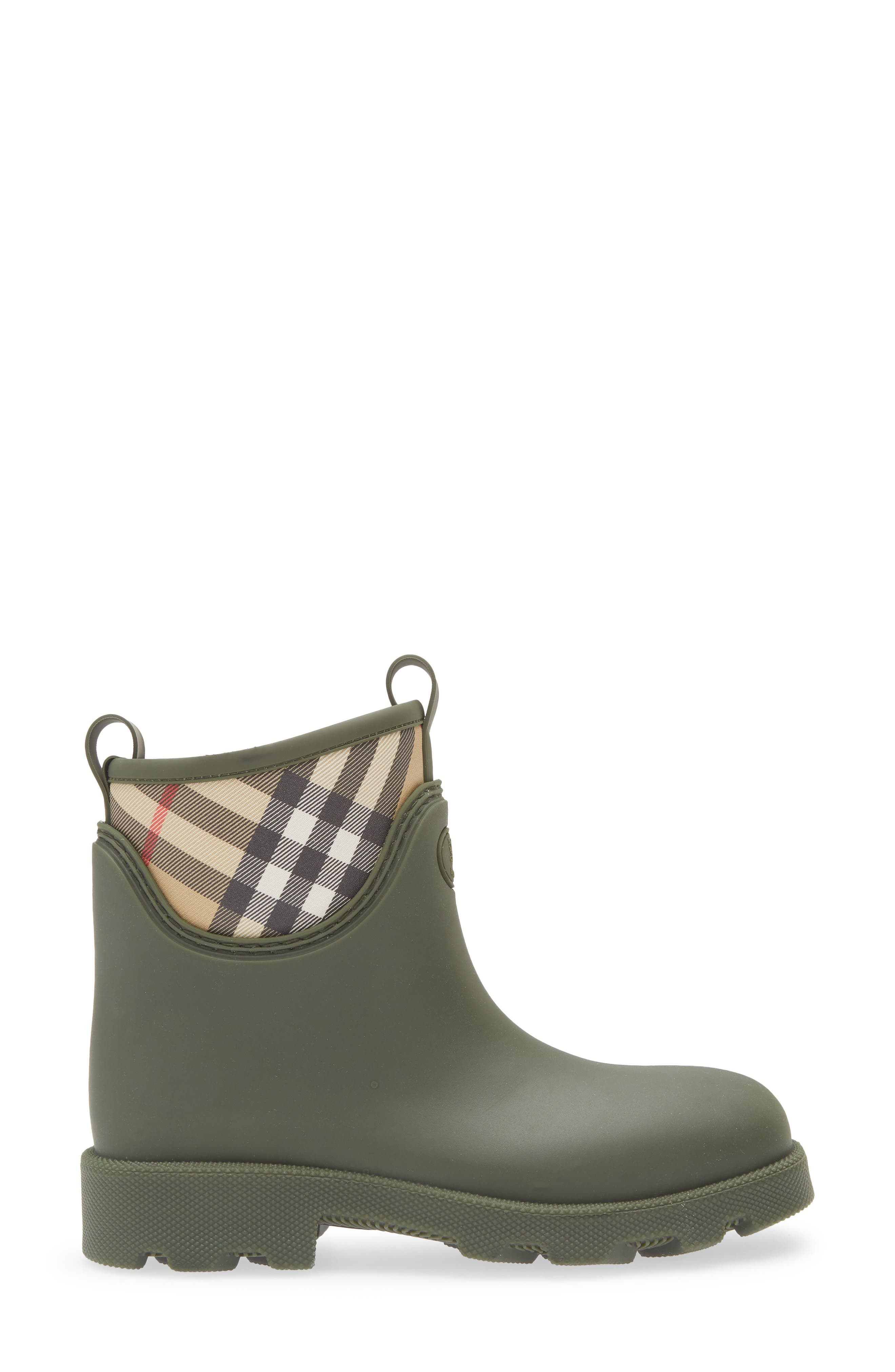 burberry Marsh Stamp Short Rain Boot in Loch at Nordstrom - 3