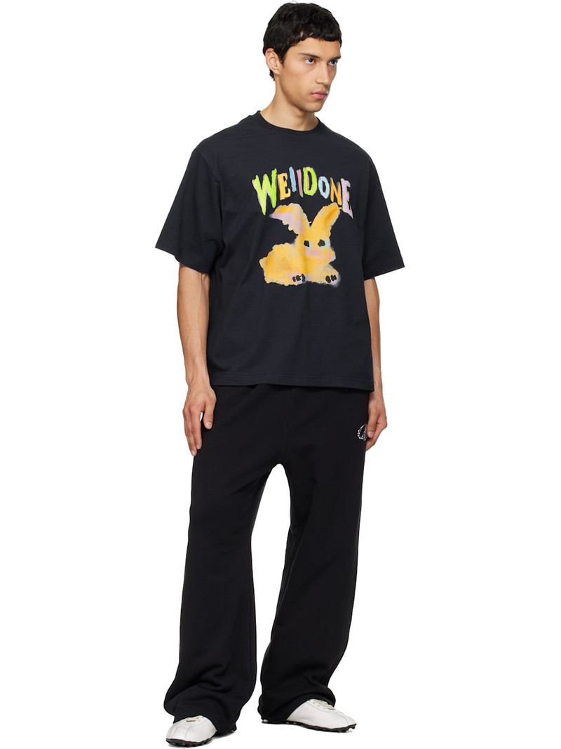 We11done Navy Bunny T-shirt outlook