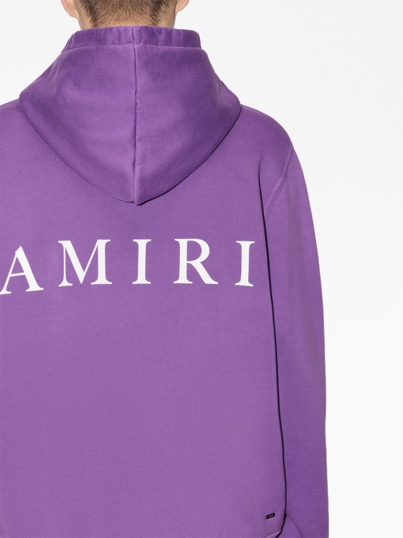 M.A. Core logo-print hoodie - 5