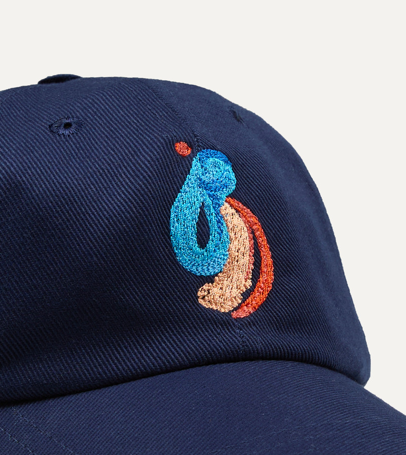 Mayumi Y. for Drake’s Navy Cotton Twill Baseball Cap 4
