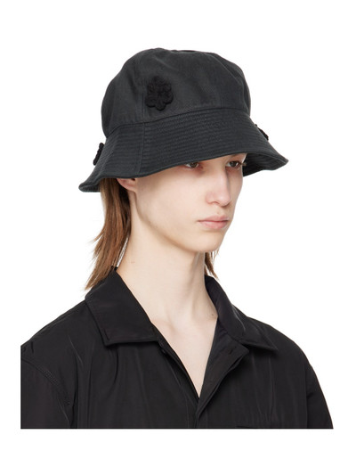 Song for the Mute Black Daisy Bucket Hat outlook