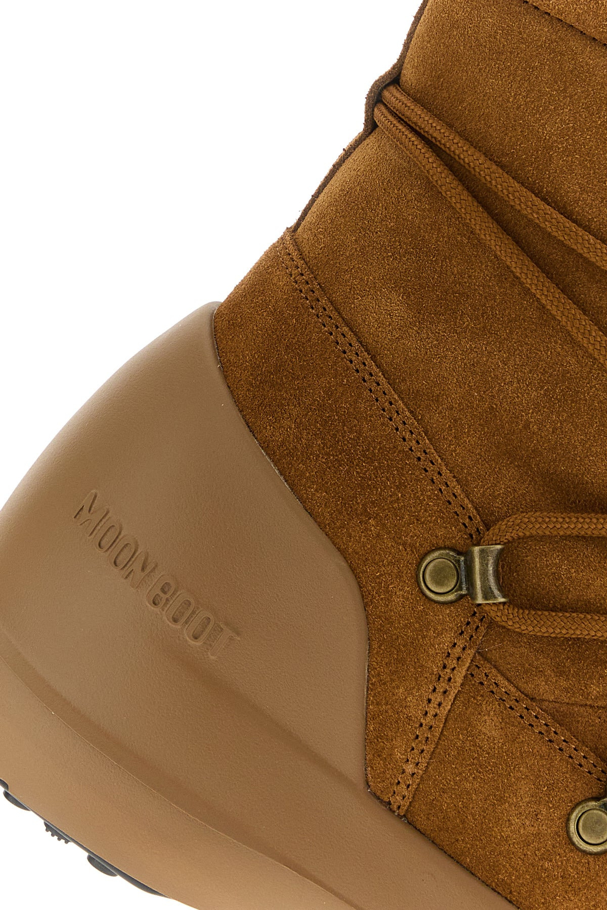 Caramel suede Luna ankle boots - 4