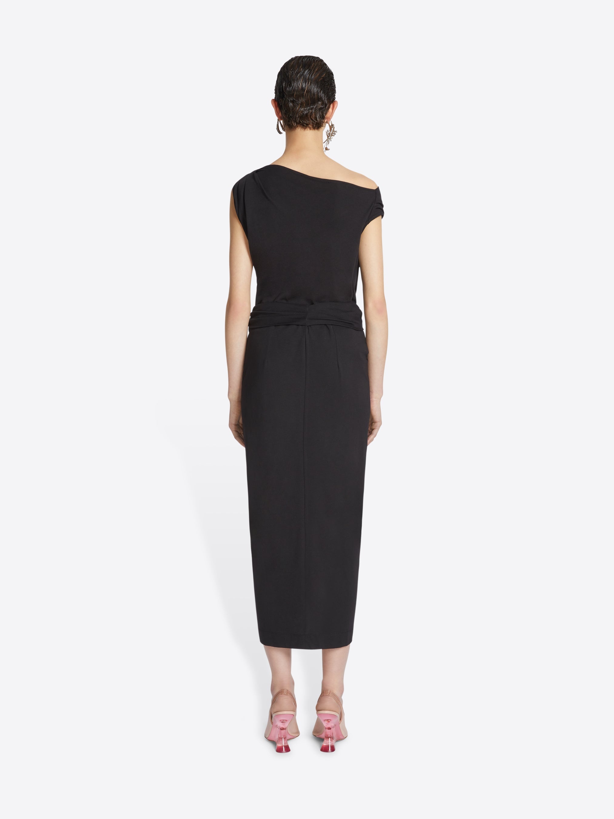 KNOTTED JERSEY SKIRT - 4