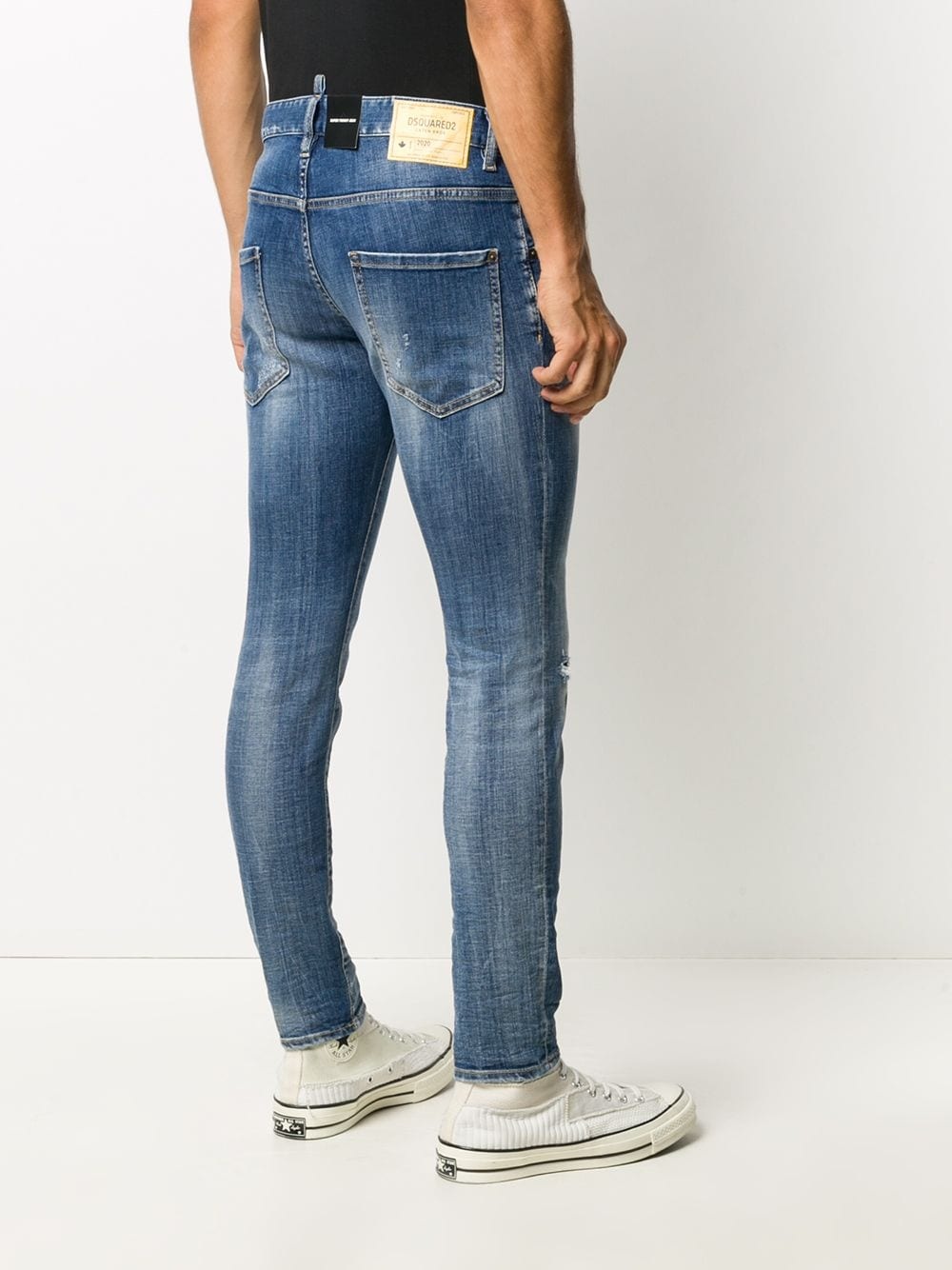 denim skinny jeans - 4