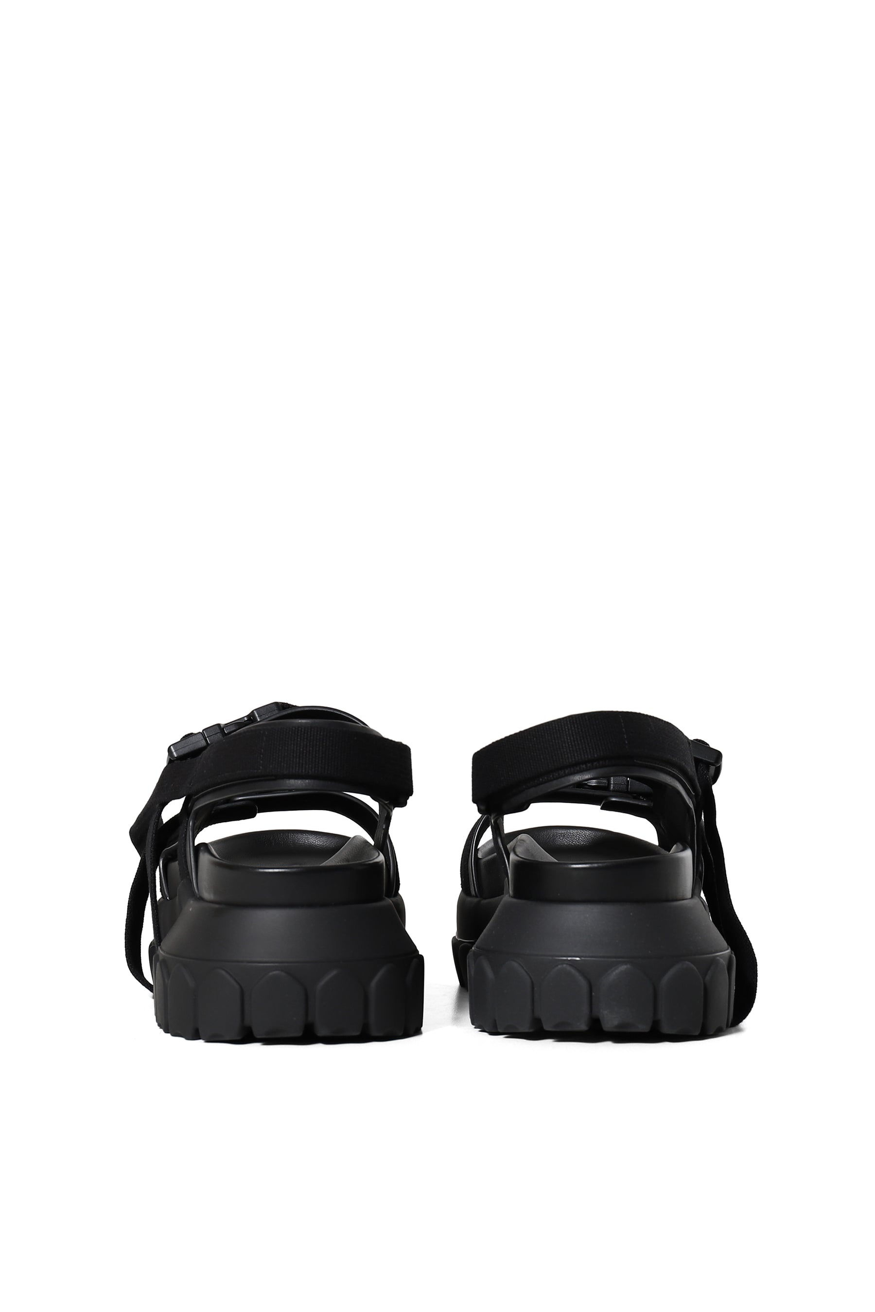 TRACTOR SANDAL / BLK BLK - 4