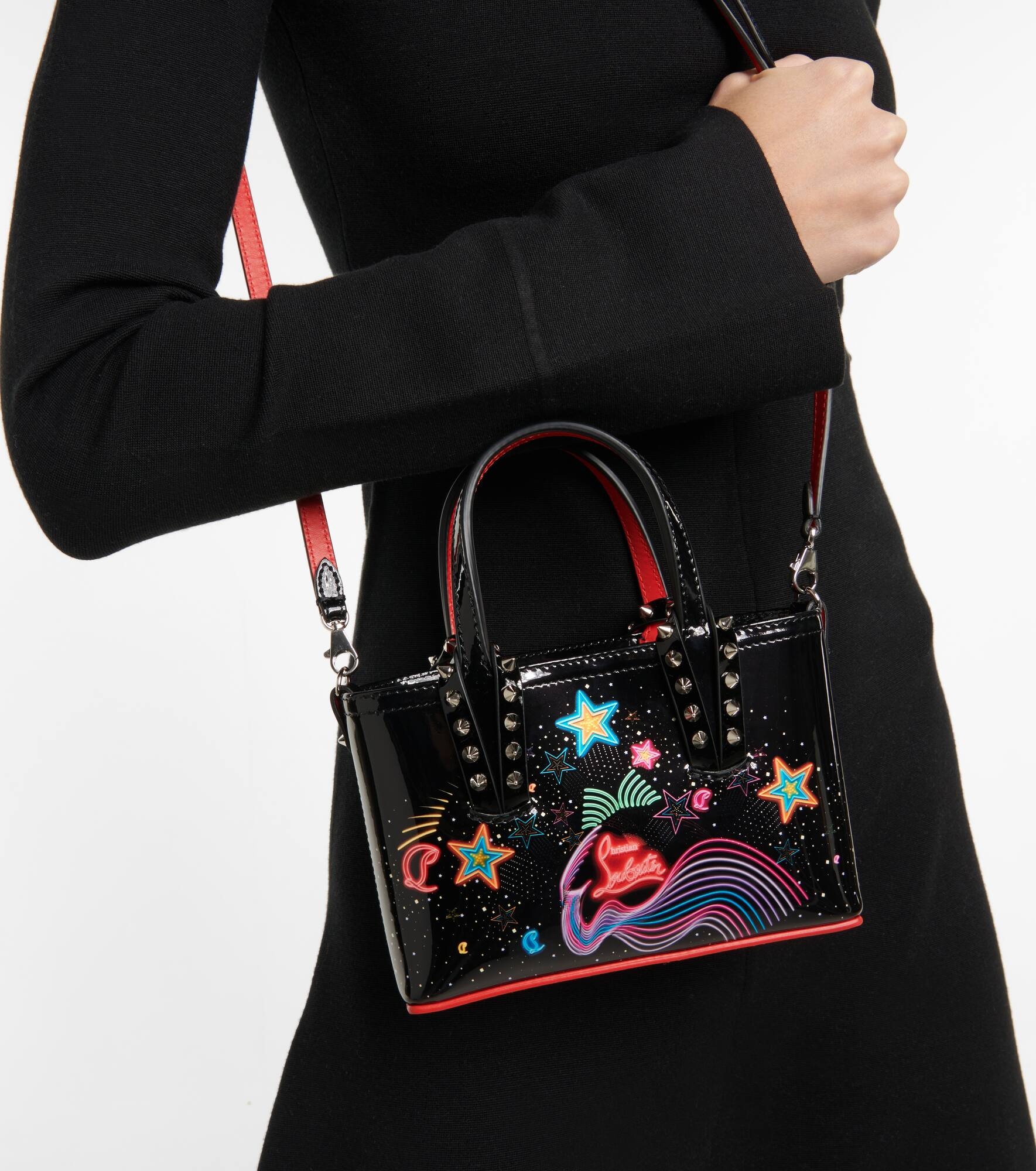 Cabata Mini embellished leather tote bag - 2