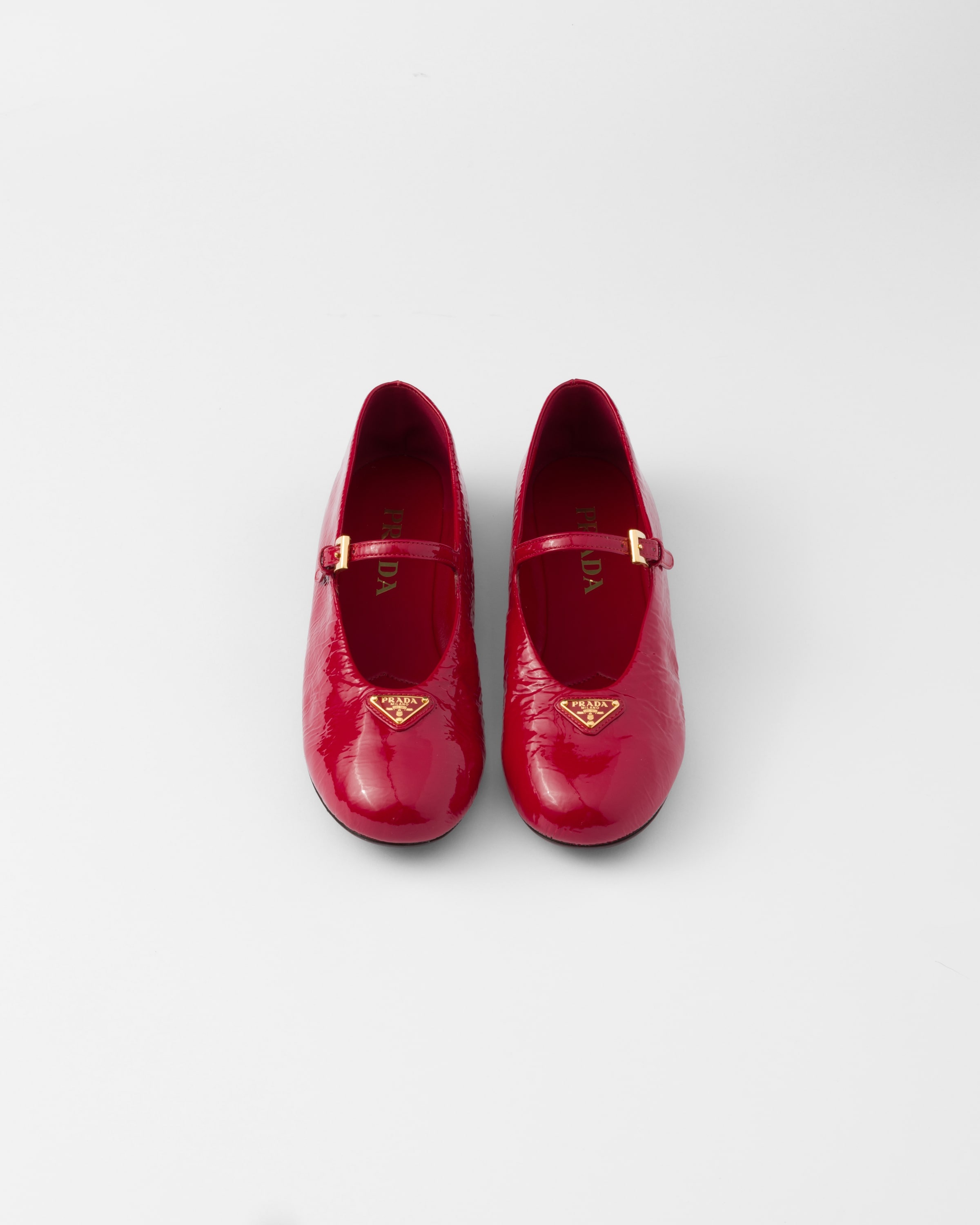 Naplak patent leather ballerinas - 3