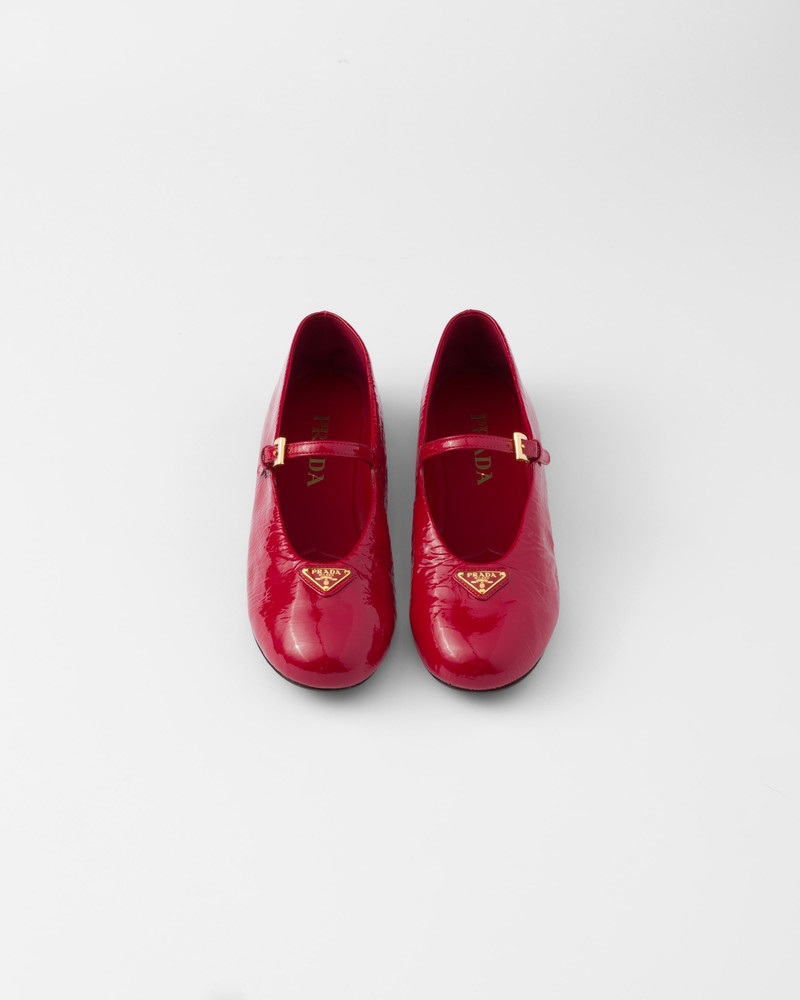 Naplak patent leather ballerinas 3
