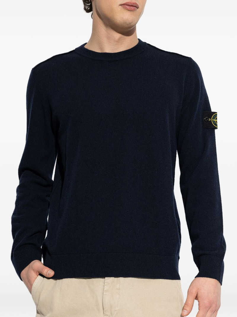 logo-patch sweater 3