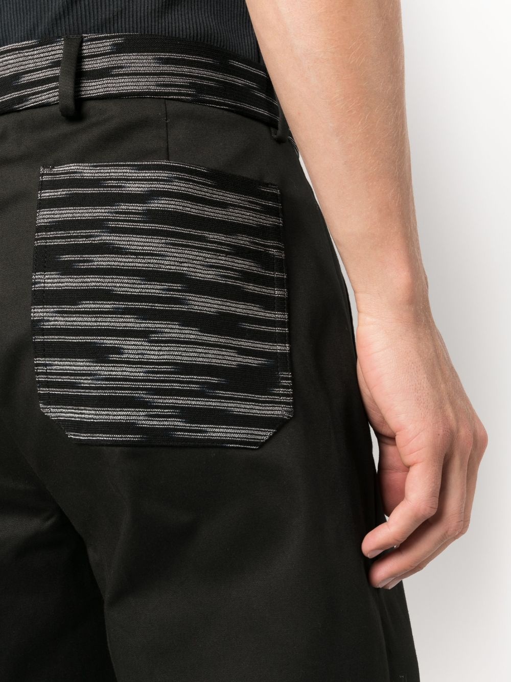 straight-leg chino trousers - 5