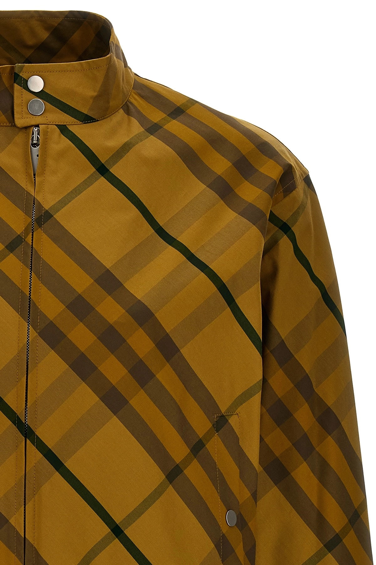 Check print jacket - 4