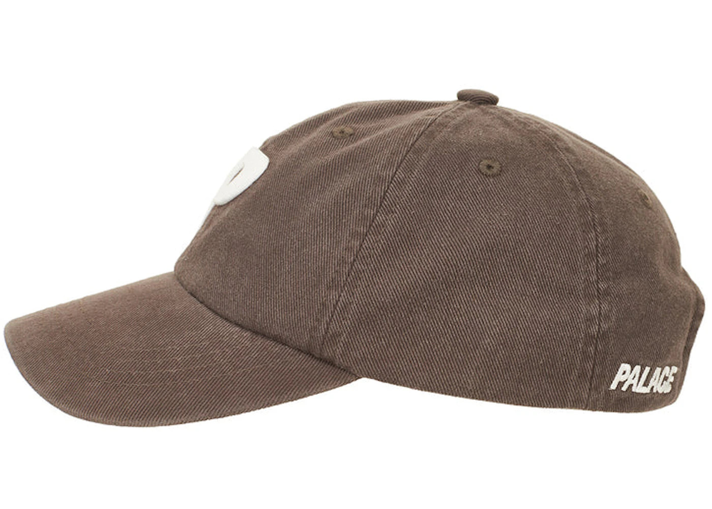 Palace Washed Twill P 6-Panel Grey - 2