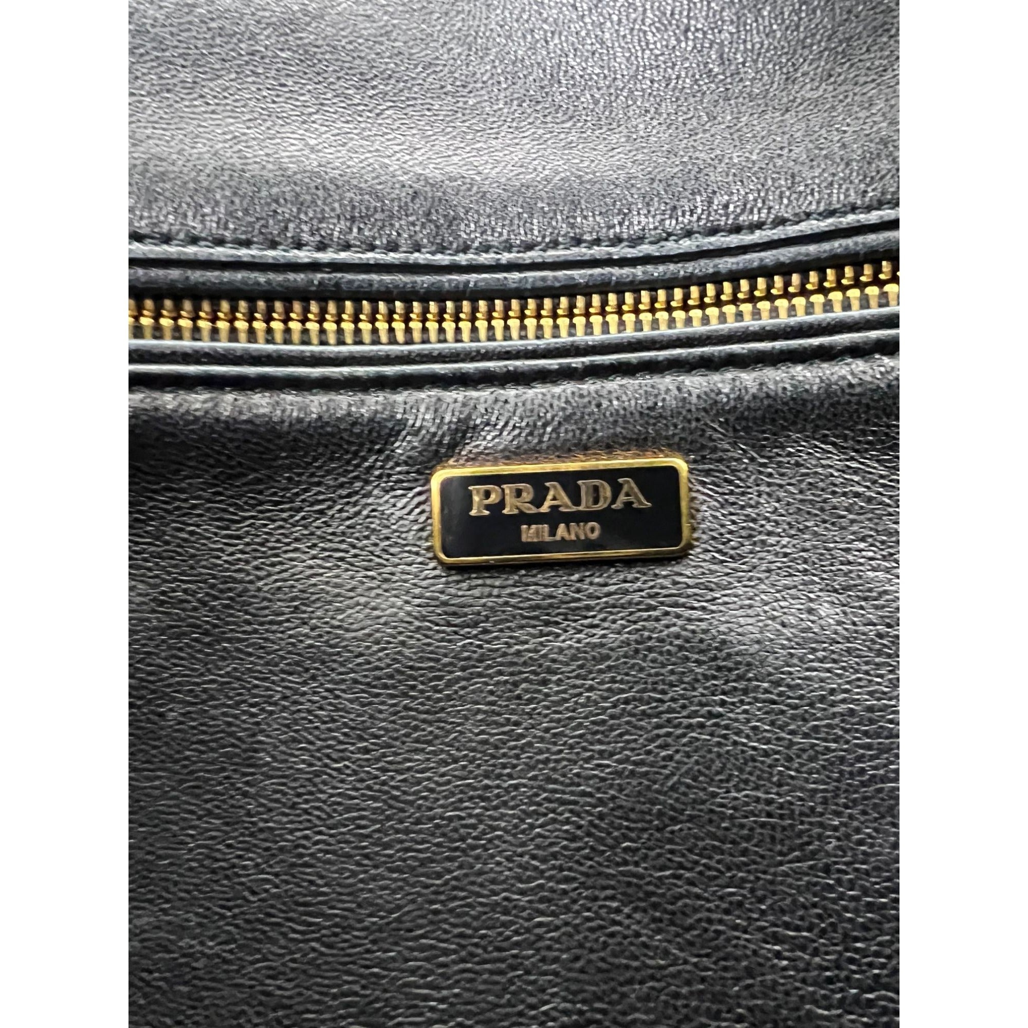 Prada Cavallino Leopard calf Hair Shoulder Bag - 4