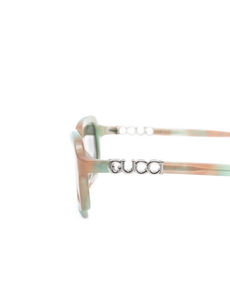 logo-lettering sunglasses 3