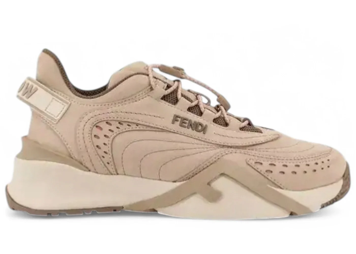 Fendi Flow Technical Low Natural Beige (Women's) - 1