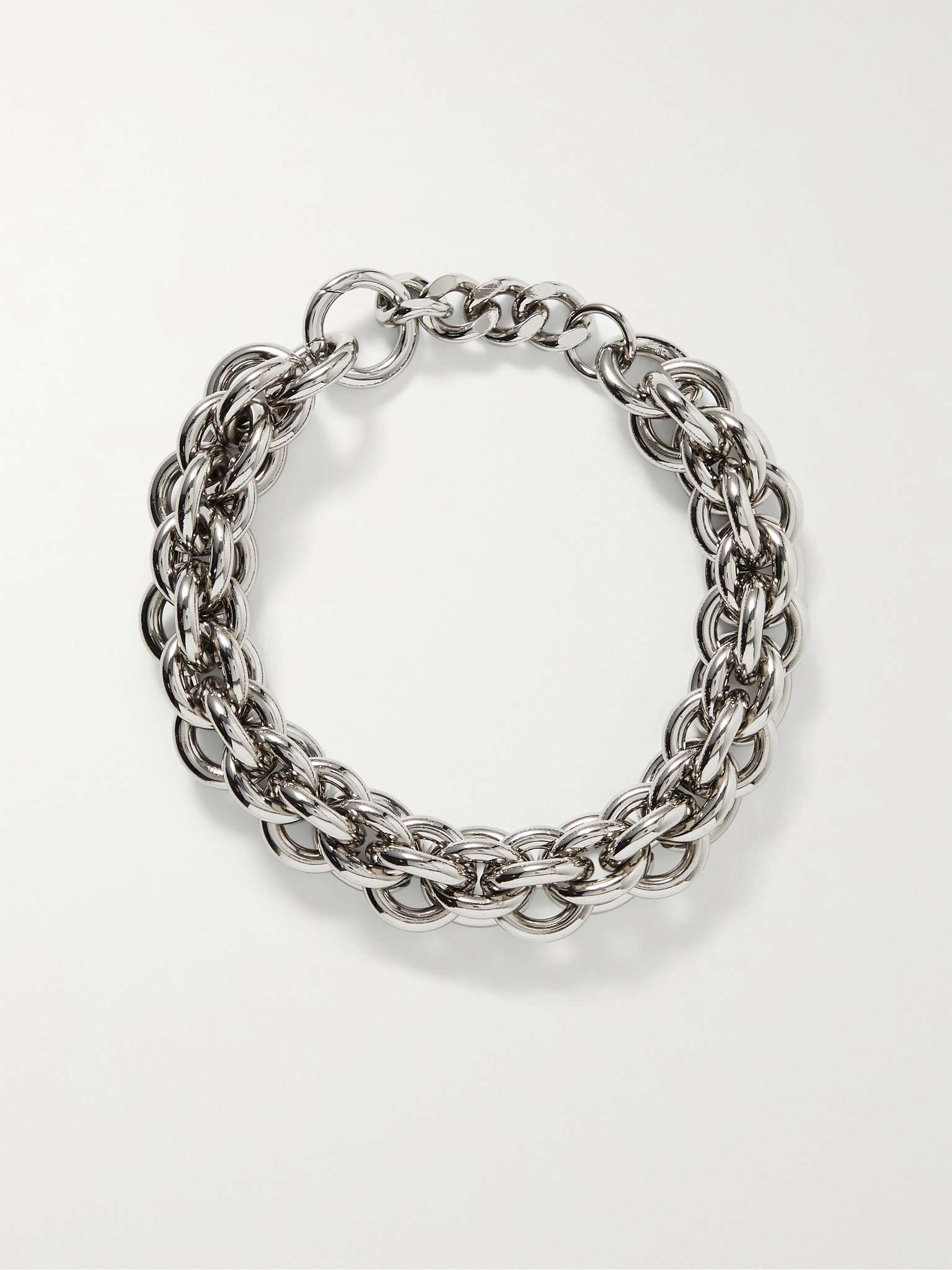 Silver-Tone Chain Necklace - 1