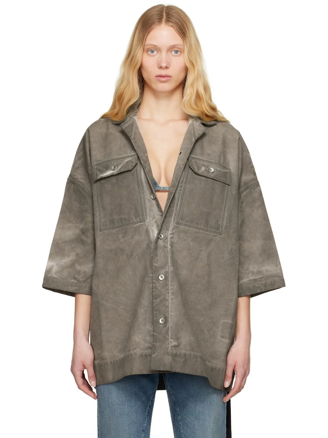 Gray Hollywood Magnum Tommy Shirt - 1