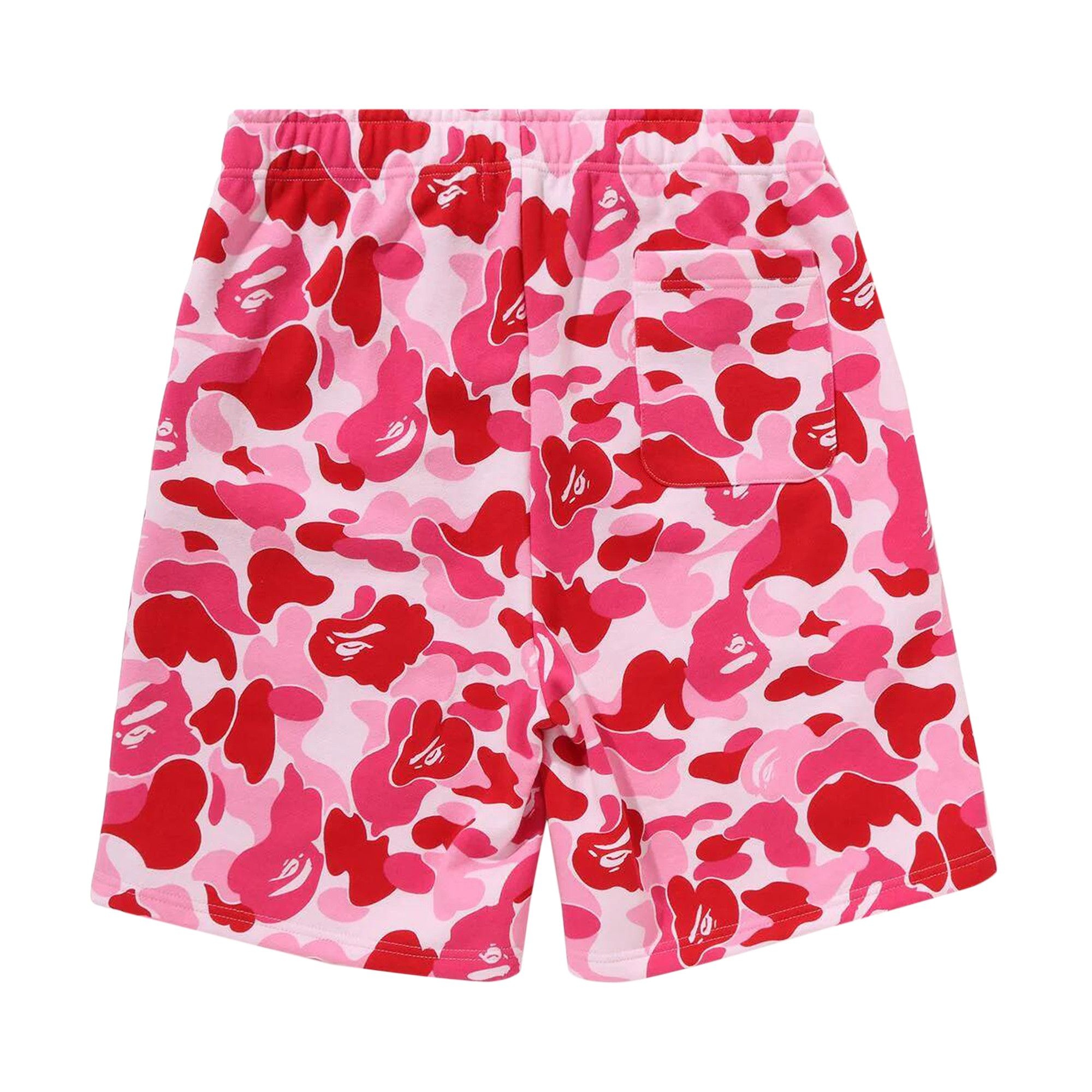 BAPE ABC Camo Shark Sweatshorts 'Pink' - 2