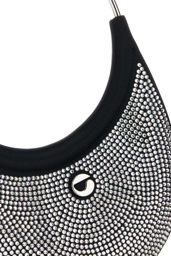 トートバッグ COPERNI Embellished Fabric Ring Swipe Shoulder Bag Coperni Embellished Fabric Ring Swipe Shoulder Bag | italist
