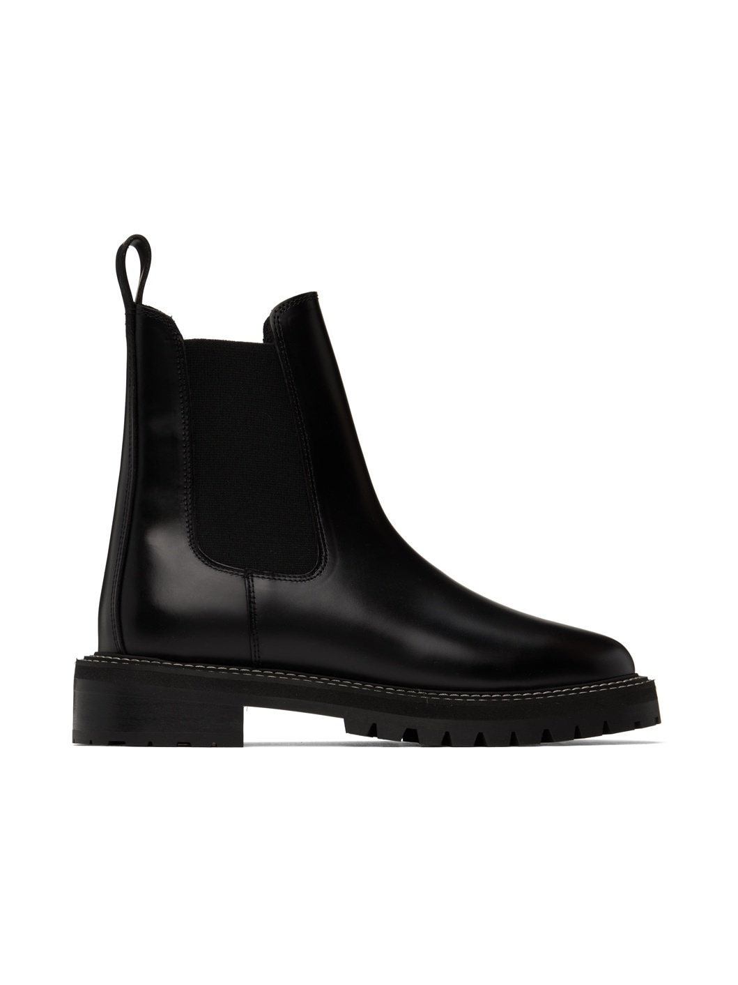 Black Dutch Chelsea Boots - 1