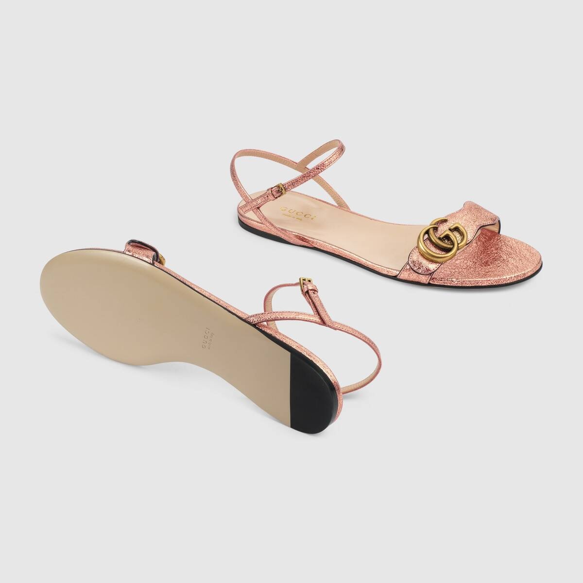 Women's sandal with Double G - 5