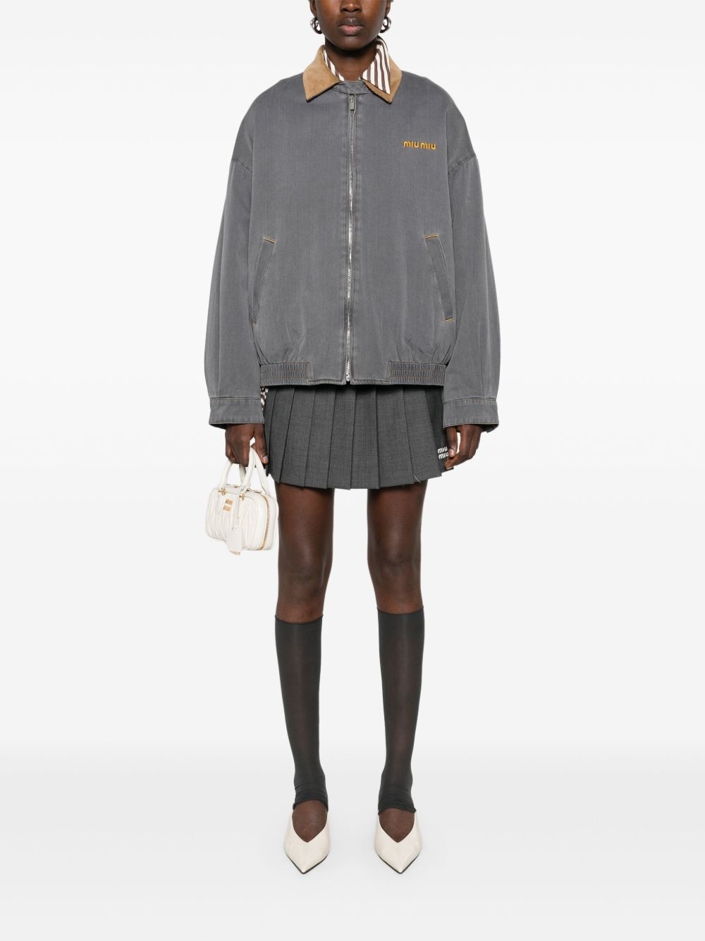 pleated mini skirt - 2