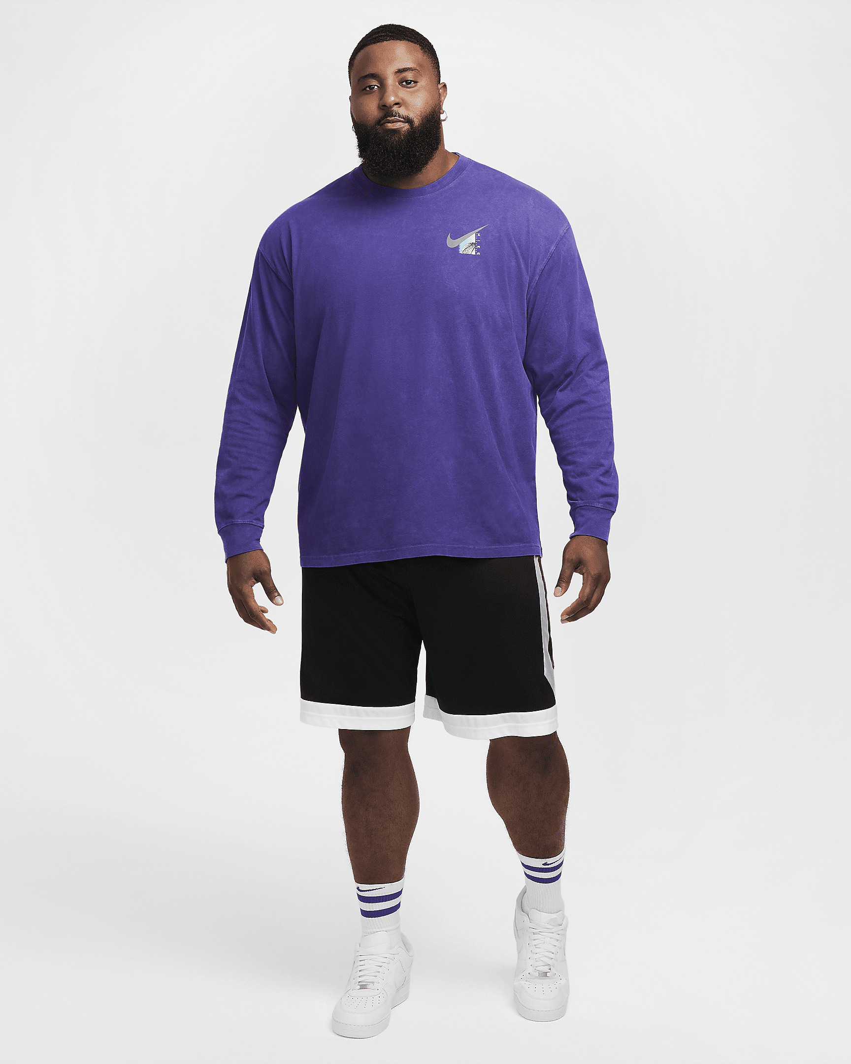 Nike Men's Max90 Long-Sleeve Basketball T-Shirt - 12