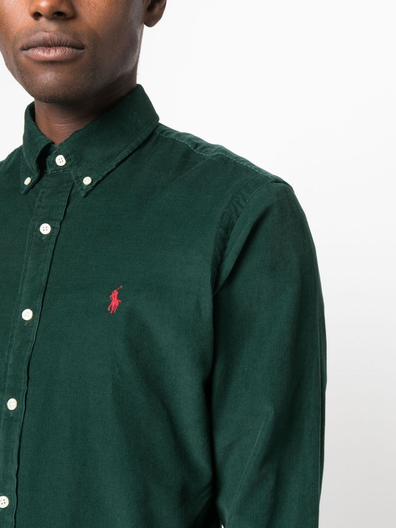 Polo Pony-embroidered corduroy shirt 5